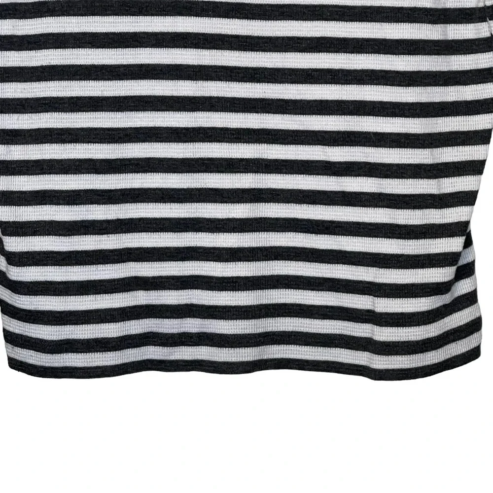 Gap Women's Pullover Sweater Top Knit Turtleneck Longsleeve Striped Blue Size XS